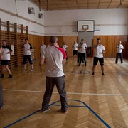 Trénink v Plzni se Sifu Lukášem Holubem