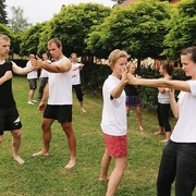 Letní škola „Pecínov“_Sifu Roman Lázeňský a Jiří Schwertner