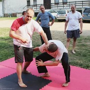 Letní škola „Tvrz Holešice“ -  Sifu Roman Lázeňský a Jiří Schwertner