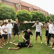 Letní škola „Pecínov“_Sifu Roman Lázeňský a Jiří Schwertner