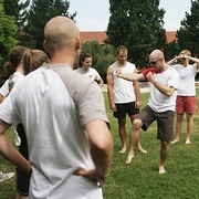 Letní škola „Pecínov“_Sifu Roman Lázeňský a Jiří Schwertner