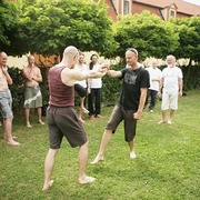 Letní škola „Pecínov“_Sifu Roman Lázeňský a Jiří Schwertner