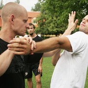 Letní škola „Pecínov“_Sifu Roman Lázeňský a Jiří Schwertner