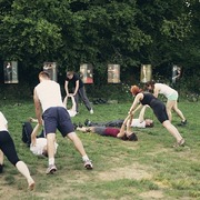 Letní škola „Tvrz Holešice“ -  Sifu Roman Lázeňský a Jiří Schwertner