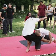 Letní škola „Tvrz Holešice“ -  Sifu Roman Lázeňský a Jiří Schwertner